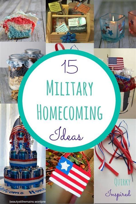 15 Military Homecoming Ideas: Welcome Home a Solider with Marie