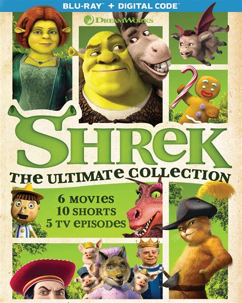 Shrek The Ultimate Collection 7 Blu Ray Edizione Stati Uniti