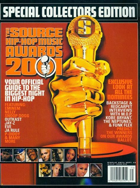 Source Hip Hop Music Awards 2001 Official Guide Hip Hop Music Music