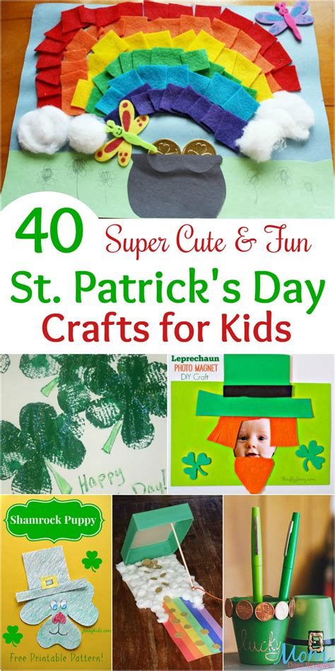 40 Super Cute And Fun St Patricks Day Crafts For Kids