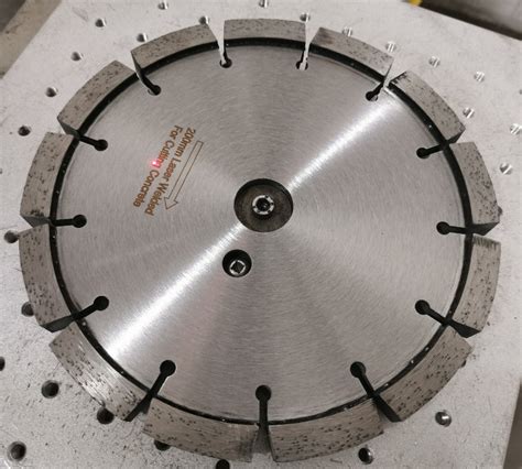 200mm Laser Diamond Tuck Point Blade For Cutting Concrete With 15mm