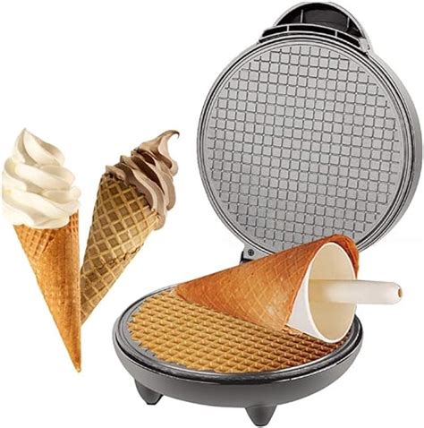 Electric Waffle Cone Maker Ice Cream Cone Machine Ice Cream Maker