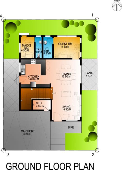 Residential 4bedroom 2 Storey House Exercise 2 Storey House Double