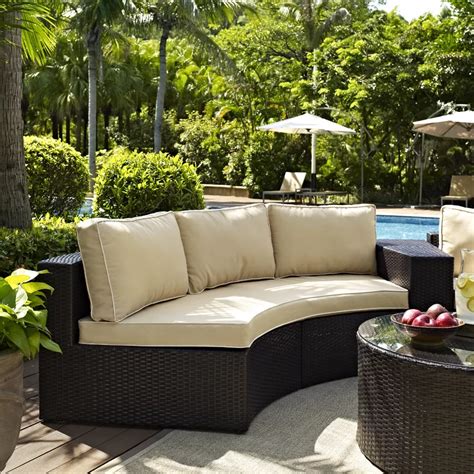 Half Circle Patio Furniture Choosing The Right Pieces For Your Outdoor