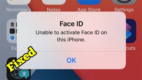 Unable To Activate Face Id On This Iphone 14 14 Plus 14 Pro 14 Pro Max 13 13 Pro 13 Pro