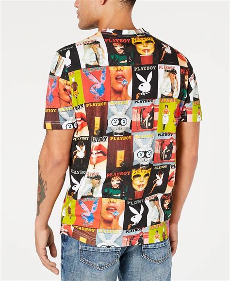 Sean John Mens Playboy Collection Graphic T Shirt And Reviews T Shirts
