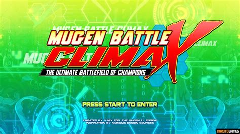 After a year of waiting, bleach vs naruto is back in a redesigned version 3.0. Naruto Battle CLIMAX Mugen - Download - NarutoGames.co