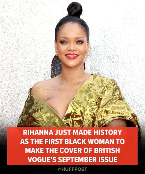 Leave It To Rihanna She Just Made History By Becoming The First Black