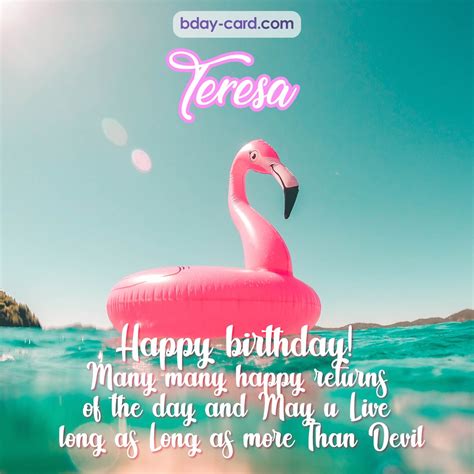 Birthday Images For Teresa 💐 — Free Happy Bday Pictures And Photos