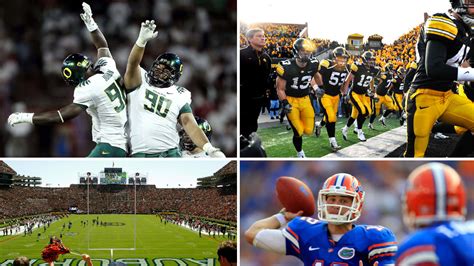 Top 20 College Football Programs From Usc To Lsu
