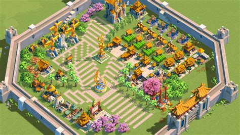 It can show off your collection, such as trees, parks, monuments, statues, torches, etc., and can also satisfy your desire to design and without further ado, here is a list of top 100 best city layouts in rise of kingdoms. Best City Layout Designs | Rise of Kingdoms