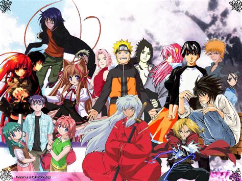 Anime Crossover Wallpaper By Narushisto20 On Deviantart