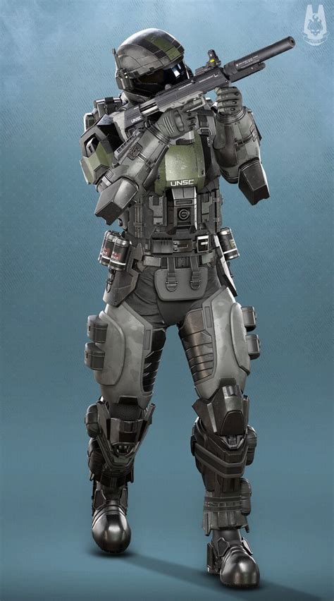 Odst Helljumper Lance Larchevêque Halo Armor Halo Game Future