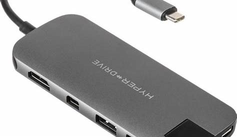 Sanho HyperDrive SLIM 8-in-1 USB Type-C Hub SAHD247BG B&H Photo