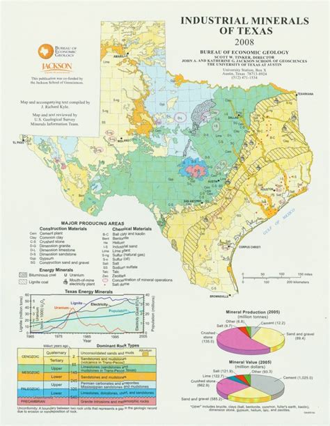 Geography Of Texas Wikipedia Texas Mineral Classified