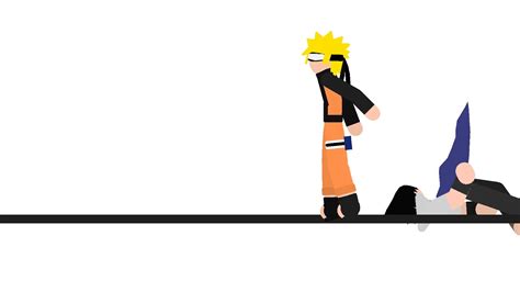 Naruto Vs Saskue Stick Nodes Anim Youtube