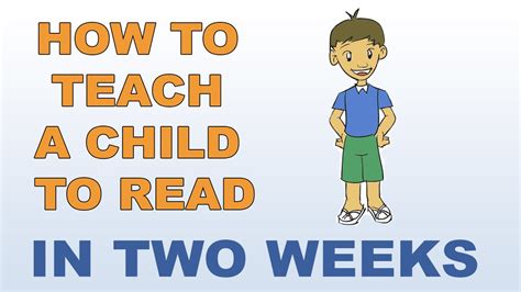 How To Teach A Child To Read In Two Weeks Youtube