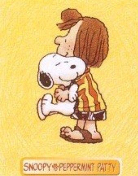 snoopy and peppermint patty peanuts charlie brown snoopy snoopy snoopy love