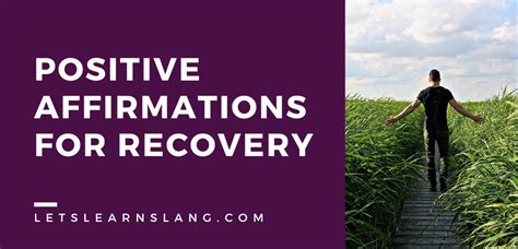 105 Positive Affirmations For Recovery Overcoming Addiction With