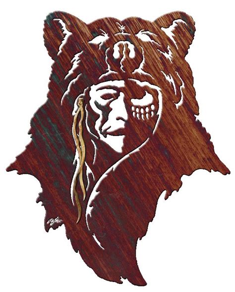Spirit Bear Totem Bear Art Native American Art Native American Drawing