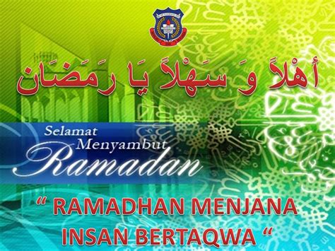 Aslaamwalacum wa ramatullah wa barakatuhu! .: AHLAN WA SAHLAN YA RAMADHAN