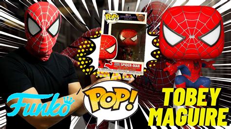 Funko Pop Tobey Maguire Funko Pop Spiderman 1158 Youtube