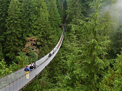Travelgawker Capilano Suspension Bridge Vancouver British Columbia