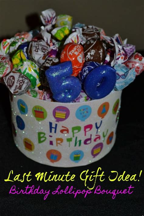 Check spelling or type a new query. Last Minute DIY Gift Idea - Birthday Lollipop Bouquet ...
