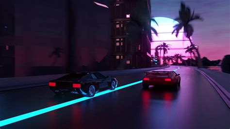 Outrun Racing Live Wallpaper 2560 X 1440 Wallpapers