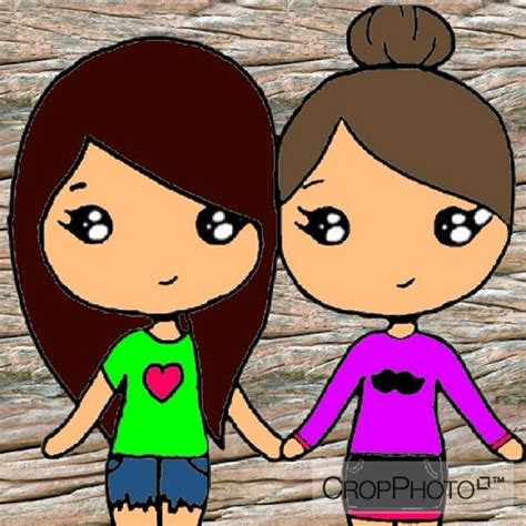 Bff Chibis Dibujos Amigas