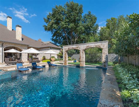Dallas Pool And Backyard Transformation Traditional Swimming Pool
