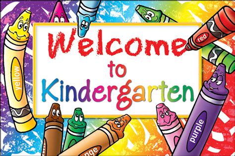 Kindergarten Welcome To Kindergarten Banner Hd Png Download
