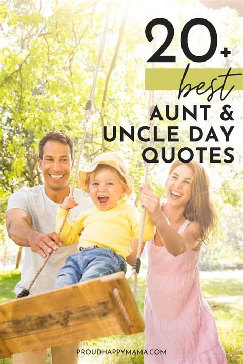 20 Happy Aunt And Uncle Day Quotes With Images