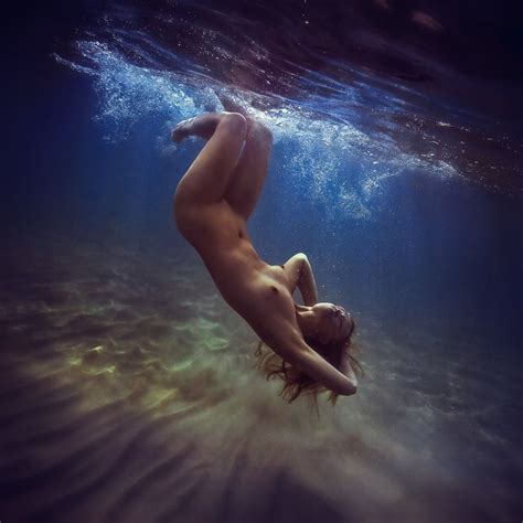 Naked Underwater Art