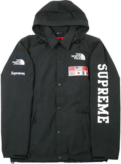 Supreme The North Face Expedition Coaches Jacket Black Ss14