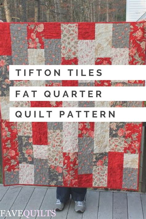 Tifton Tiles Fat Quarter Quilt 2019 Quilt Decor