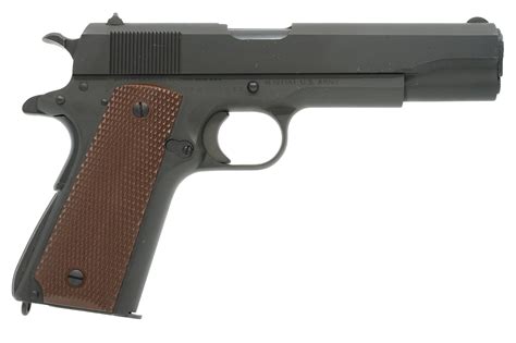 Colt M1911a1 45acp Snwk01283 Mfg2001 Wwii Reproduction Old Colt