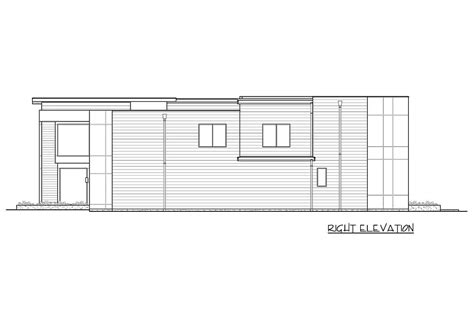 Narrow Lot Modern House Plan 23703jd Architectural Designs House