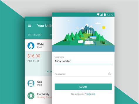 Public Utility Mobile App Uplabs