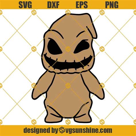 Oogie Boogie SVG Oogie Boogie Layered Cricut Silhouette | Etsy