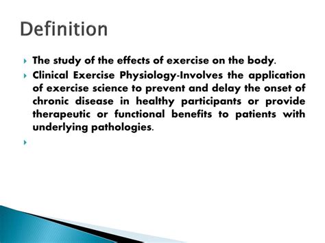 Ppt Exercise Physiology Introduction Powerpoint Presentation Free