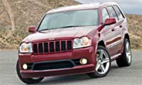 2006 Jeep Grand Cherokee Srt8 Road Test And Review Automobile Magazine