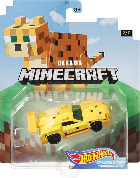 Buy Hot Wheels 2020 Minecraft Gaming 164 Character Cars Ocelot Vehicle