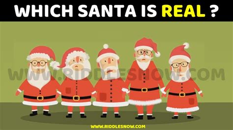 In the 2 pictures below there are 5 differences. Best 12 Christmas Riddles For Kids And Adults - Riddles Now