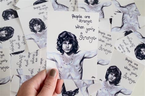 Jim Morrison Sticker Etsy
