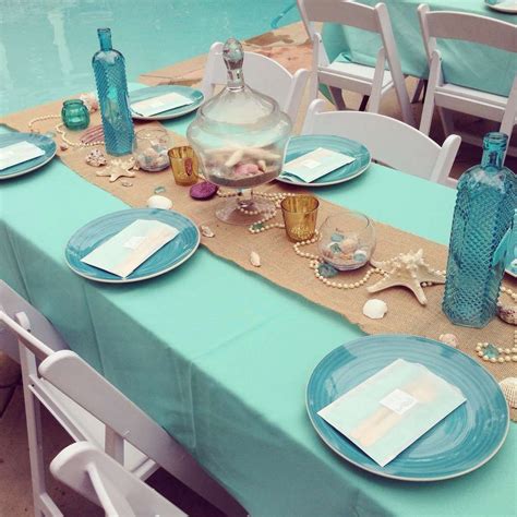 See more ideas about beach baby showers, nautical baby shower, baby shower. Under the Sea Birthday Party Ideas | Photo 4 of 21 | Beach ...