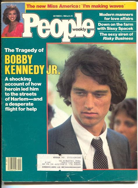 People Weekly 1031983 Bobby Kennedy Jr Vanessa Williams Sissy Spacek