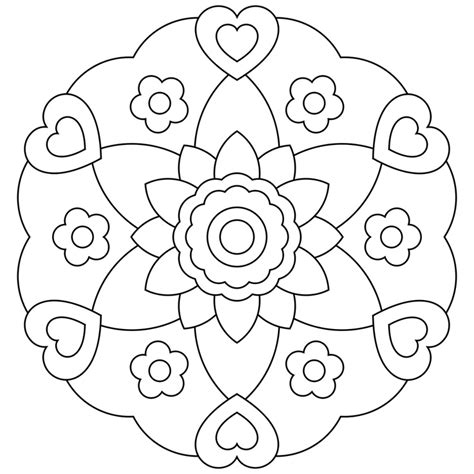 Create your own coloring book for kids of all ages. Free Printable Mandalas for Kids - Best Coloring Pages For ...