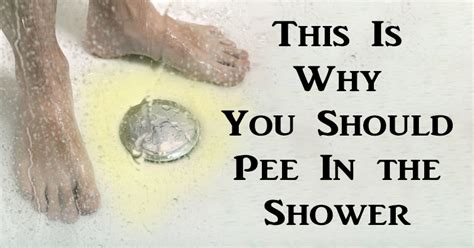 5 Reasons Why You Should Pee In The Shower David Avocado Wolfe