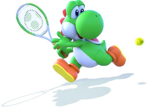 Fileyoshi Mario Tennis Ultra Smashpng Super Mario Wiki The Mario